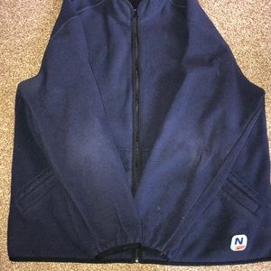 Men Nike zipper fleece jackets size large